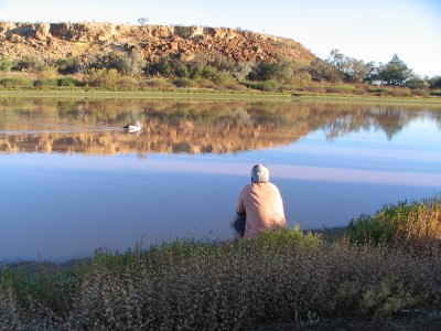 Pelican Fishing Diamantina Nat Park